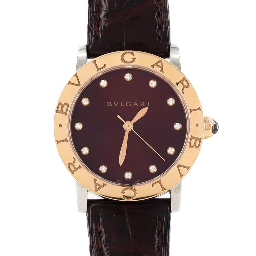 Bulgari PG Combination 12P BBLP33SG SSxPG Automatic Watch
